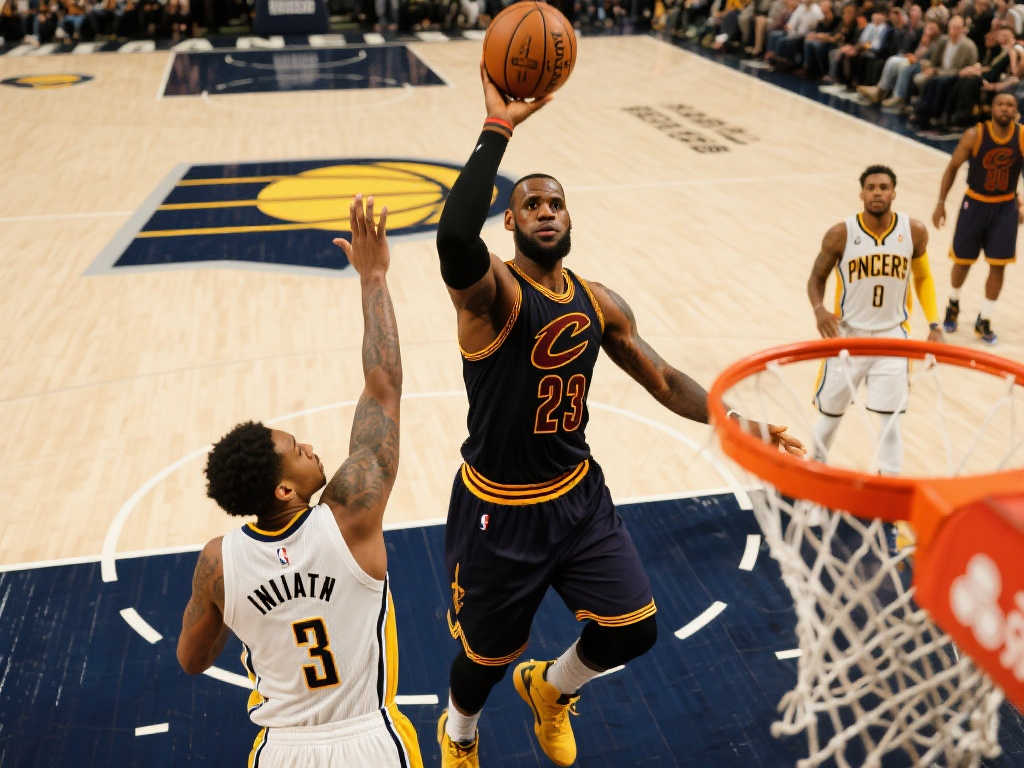 又是詹姆斯！三大版本的他均曾绝杀步行者